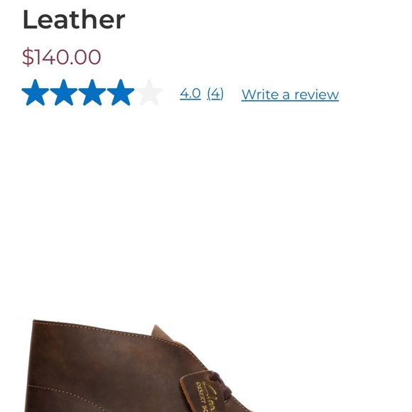 Clarks Desert boots men’s 10.5 - Picture 7 of 8